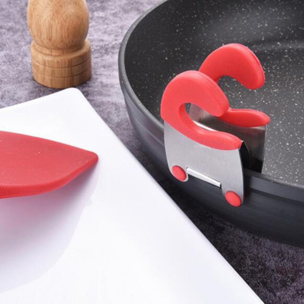 pot side clip spoon holder