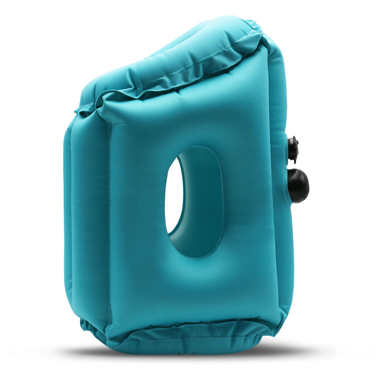 inflatable travel nap pillow