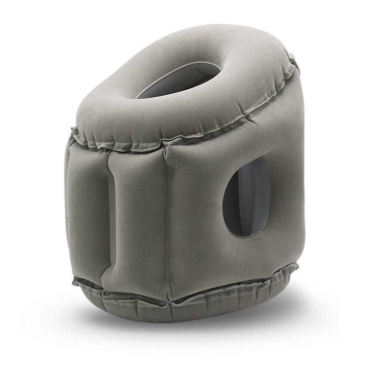 inflatable travel nap pillow