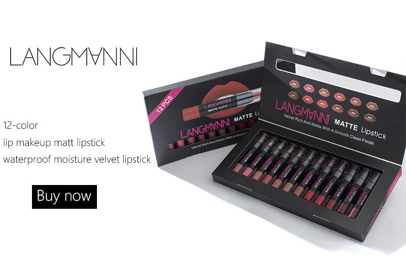 Langmanni 12 lipstick sets