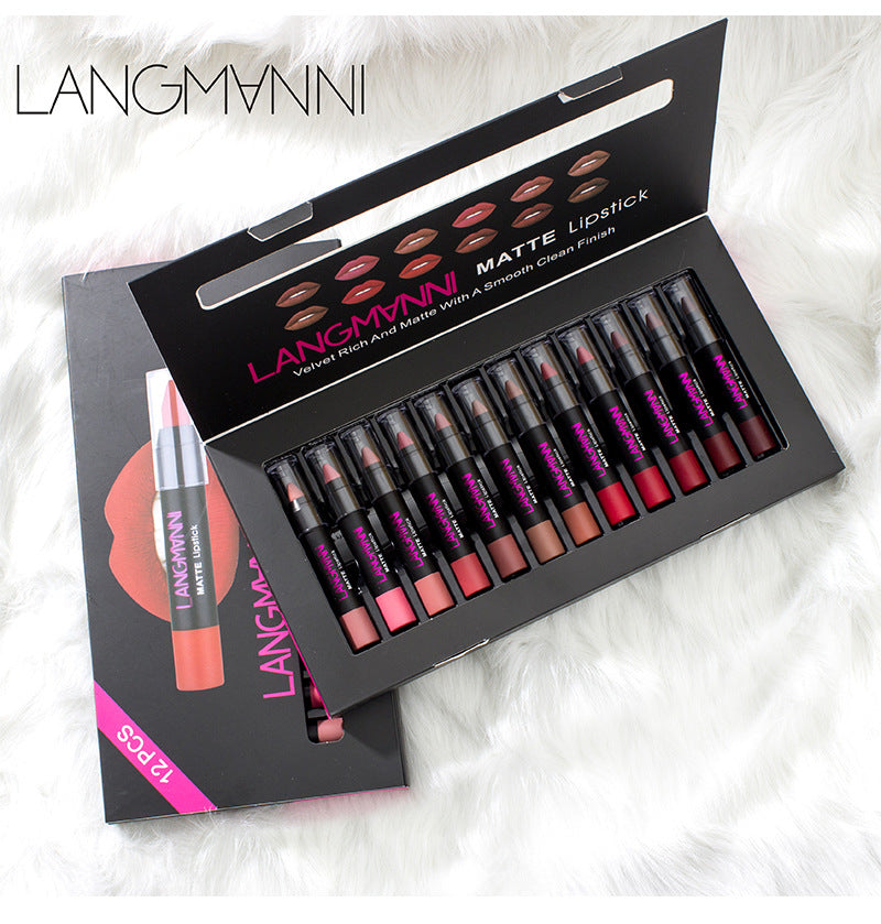 Langmanni 12 lipstick sets